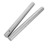 Holibanna 2pcs Metal Birth Certificate Protector Tube Small Document Storage Cylinder 3.5cm Diameter 40cm Length, Travel Protective Case for Diploma and Important Files