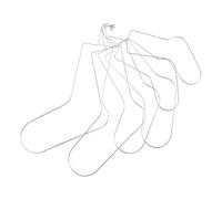 Holibanna 2pcs Metal Sock Blockers Sock Display Mannequin Foot for Knitting Crochet Shaping Drying Rack with Stable Structure and Elegant Design