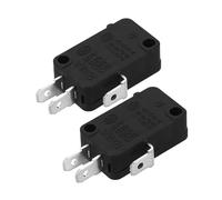 Holibanna 2pcs Microwave Oven Switch Normally Micro Switch for Appliance Door Touch Replacement Fridge Door