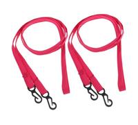 Holibanna 2pcs Mitten Clips with Neck Hanging Design Lightweight Glove Holder Straps for Clothing Soft Comfortable Mitten Connectors to Prevent Loss