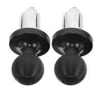Holibanna 2pcs Mobile Phone Stand Ball Head Metal Handlebar Mount Base for Motorcycle Secure Ball Support Handlebar Clamp and Recording Rides Motorbike