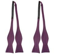 Holibanna 2Pcs Party Collar Bow Tie Charm for Wedding Costume Accessory Durable Polyester Shirt Collar Decoration 4.7X2.4 Inches Elegant Outfit