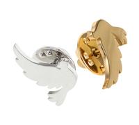 Holibanna 2pcs Peace Dove Brooch Pin Alloy Minimalist Bird Lapel Pins for Charity Events Symbol of Justice and Harmony Elegant Accessories for Women Fashion and Social Causes