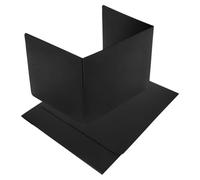 Holibanna 2pcs Plastic Desk Dividers Privacy Shield with Three-sided Pp Panels for Student Desks Classroom Privacy Screens Teacher Supplies Easy Installation Desktop Protection