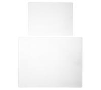 Holibanna 2pcs Reusable Gel Plate for Printmaking 7mm Thick A5 and A4 Sizes Flexible and Easy to Clean Jelly Printing Plate for Artists and Educators in Professional Workshops and Mixed