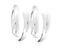 Holibanna 2pcs Rings for Women Silver Open Ring Adjustable Fashion Finger Simple Style