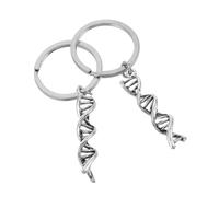 Holibanna 2pcs Science Keychain Double Helix Chemistry Symbol Bag Charms Keyring for Teachers Students and Science Enthusiasts Decorative Academic Accessory
