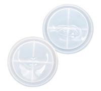 Holibanna 2pcs Silicone Incense Stick Holder Casting Mold DIY Epoxy Mold for Vivid Eye and Mouth Shapes Reusable Non-Stick Flexible for Crafting Unique Aromatherapy Holders