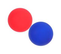 Holibanna 2pcs Spiky Massage Ball for Muscle Relief Soft Silicone Yoga Ball for Fitness Pregnancy and Trigger Point Therapy