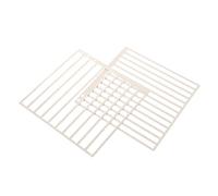 Holibanna 2Pcs Stainless Steel Art Rulers with Mesh Grid for Precision Drill Alignment DIY 5D Craft Tools Compatible with Square and Round Drill Accessories