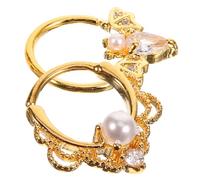 Holibanna 2Pcs Vintage Simple Nose Rings Cartilage Hoop Jewelry for Women Durable Nose Hoop Piercing for Parties Events Unique Style Nose Jewelry