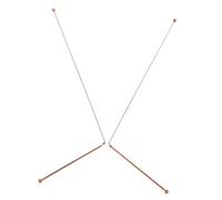 Holibanna 2pcs Water Divining Witching Rods Brass Dowsing Rods for Professionals Beginners Accurate Locating
