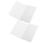 Holibanna 2pcs Wedding Vow Books for Wedding Ceremony with Smooth Writing Surface and 50 Pages, Elegant Offset Paper Notebooks for Bride and Groom Keepsake in Private Moments