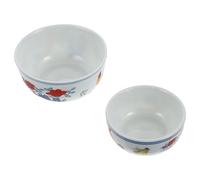 Holibanna 2sets Hand Painted Antique Chicken Cups Creative Teaware for Kung Fu Tea Unique Delicate Tea Cups Chinese Style Elements 2pcs*2