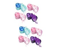 Holibanna 2sets Soap Flower present Box present Holding Case Festival present Present Case Valentine's Day present Mother's Day present Iron 4pcs*2