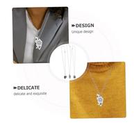 Holibanna 3 pcs Friendship Necklace Moon Pendants Matching Silver Alloy Friend Jewelry Gift for Women Sisters