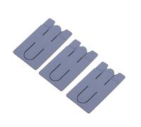 Holibanna 3 Pcs Soft Touch Silicone Phone Holder with Kickstand and Credit Card Slot Non Slip Cell Phone Wallet for Pixel and Smartphones