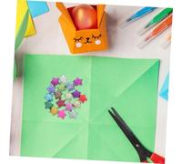 Holibanna 360pcs Glitter Origami Star Paper Strips Shiny Colored DIY Craft Paper for Vibrant Double-Sided Lucky Star Folding Strips for Handmade Decorations and Relaxing Art Projects