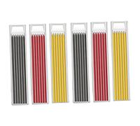 Holibanna 36Pcs Carpenter Pencil Refills Graphite for Woodworking Marking Tools Resistant to Breaking and Water Suitable for Construction Architecture and Carpentry Professionals