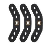 Holibanna 3pcs Bow Wrist Sling Bracket Leather Strap Brackets Pu Leather Vintage Style Black Secure Mounting Enhanced Stability for Outdoor Hunting and Training