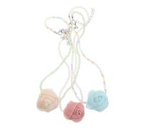 Holibanna 3Pcs Floral Choker Colors Handmade Summer Jewelry for Weddings Parties Holidays and Cosplay