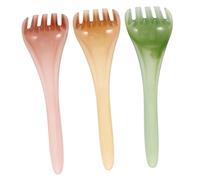 Holibanna 3pcs Resin Five Claw Body Acupoint Massager Comb Ergonomic Comfortable Handle Creative Design for Scalp and Full Body Massage Relaxation Tool