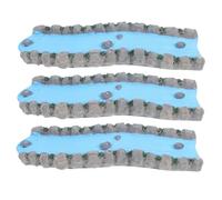 Holibanna 3pcs Resin Miniature Stream for Microlandscape and Psychological Consultation Rooms Realistic Garden River Decor with Intricate Detailing Calming Resin Water Feature for Therapy