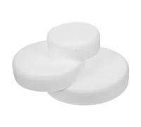 Holibanna 3pcs Round Foam Cake Dummies for DIY Baking Practice Lightweight Wear Resistant Modeling Cake Props for Fondant Buttercream and Wedding Decoration Training