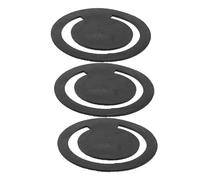 Holibanna 3pcs Round Rubber Gasket Seal for Well Pump Check Valve Accessories, 8.5x5.4cm Pump Mechanical Seals Replacement for Home and Agricultural Water Wells