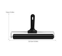 Holibanna 3pcs Rubber Roller Brayer Set 6cm 10cm 20cm Soft Reusable Printmaking Rollers for Crafting, Stamping, Wallpaper Gluing and Art Projects