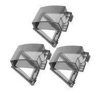 Holibanna 3pcs Socket Cover Adhesive Electrical Outlet Protector for Outdoor Use Type Design for Patio Garden Exterior Wall Rain Snow Protection Fit with Transparent Observation