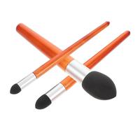 Holibanna 3pcs Soft Head Blending Sponge Pens for Artists Charcoal and Brown Red for Sketching and Drawing for Blending Art Tools for Oil Painting and Pastel Techniques