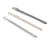 Holibanna 3pcs Vintage Iron Pocket Watch Chains Set with Chic Design, Lightweight and Easy to Use Accessories for Pocket Watches and Vests, for Casual Dressing