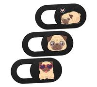 Holibanna 3pcs Webcam Cover for Laptop Tablet Privacy Protection for Webcams Durable Adhesive Easy Open Close with One Finger Peeping Hacking