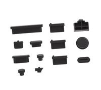 Holibanna 3set Dust Plug Silicone Computer Cover Laptop Port Plug Compatible Stopper for Dust Protection for Gaming Setup and Daily Use