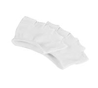 Holibanna 4 Pair Five Toe Socks Cracked Heel Socks Foot Spa Heels Ankle White Sneakers Women of Foot Cushion Pads Toeless Sneakers Shoes for Women Toe Sandals White