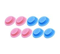 Holibanna 4 Pairs Kids Silicone Nose Pads for Eyeglasses Small Soft Oval Nose Cushions Replacement Candy Color Set for Toddlers Pressure Resistant Accessories