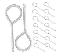 Holibanna 40PCS Fire Extinguisher Pull Pins Replacement High Strength Durable Safety Cotter Pins Fit with Clear Markings for Easy Identification and Quick Installation in Industrial and