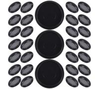 Holibanna 44pcs Notepad Binding Buckle Total Plastic Loose Leaf Binder Rings for Discbound Expansion Discs Suitable for Small Notebook and Binder