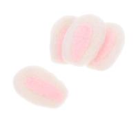 Holibanna 4pcs Boys and Girls Bunny Ears Easter Bonnet Accessory Diy Soft Wool Felt Rabbit Ear Decor for Craft Party