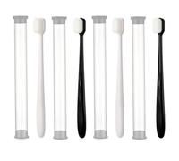 Holibanna 4PCS Bristle Toothbrushes for Sensitive Teeth Household Oral Care Tools for Adults with Weak Teeth Compact Design for Cleaning