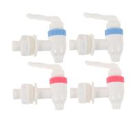 Holibanna 4pcs Filter Water Tap Drink Dispenser Water Dispenser Cooler Spigot Spigot Cooler Parts Universal Tap Connector Kitchen Drinking Electric Plastic