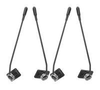 Holibanna 4pcs Music Book Page Holder Clips - Manganese Steel Windproof Spring Music Sheet Clips for Piano Stand Orchestral Sheet Reading Desk Studio and Stage