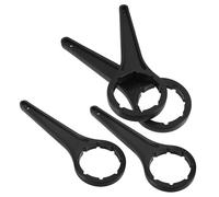 Holibanna 4Pcs Plastic Bucket Opener Wrench Tool for 20-30L Drums and Barrels, Lid Cap Remover and Tightening Tool for, Oil, and Water Buckets, Professional Drum Lid Opener for Industrial