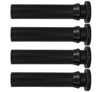 Holibanna 4pcs Plastic Trash Can Lid Hinge Pins for Garbage Can Lid and Bin Cover Heavy Duty with Tool Free Installation for Yard and Household Use