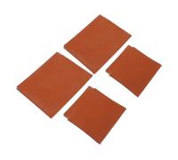 Holibanna 4pcs Small Travel Makeup Bags 12x12cm 18x14cm Self-Closing Leather Snap Closure Pouches Cosmetic Organizer for Jewelry and Purse Storage