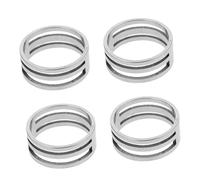 Holibanna 4pcs Stainless Steel Jump Ring Opener Tool Inner for Jewelry Making DIY Craft Projects Portable Rings Opening and Closing Accessories