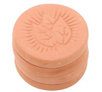 Holibanna 4pcs Terracotta Bread Warmer Set for Indoor Use, Multipurpose Round Pastry Warmer Maintaining Optimal Serving Temperature, for Party Table and Thanksgiving Dining