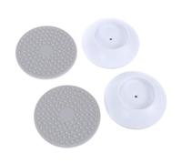 Holibanna 4pcs Wall Cups for Gates Safety Wall Bumpers for Pet Gates and Childproofing