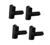 Holibanna 4pcs Zinc Alloy Window Security Locks for Enhanced Sash Blockers for Upvc Doors and Burglary Locks Black Easy to Install Safety Guard